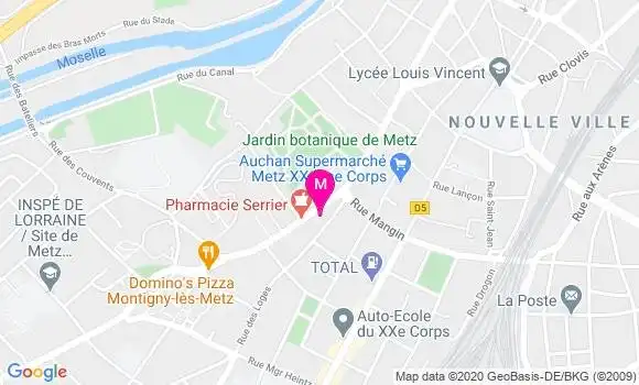Localisation Dr Claude Gaugain