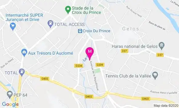Localisation Dr Vincent Diebolt