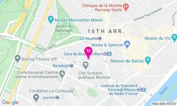 Localisation Dr Michel Hainault