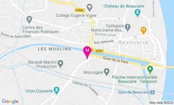 Localisation Dr Philippe Nigri