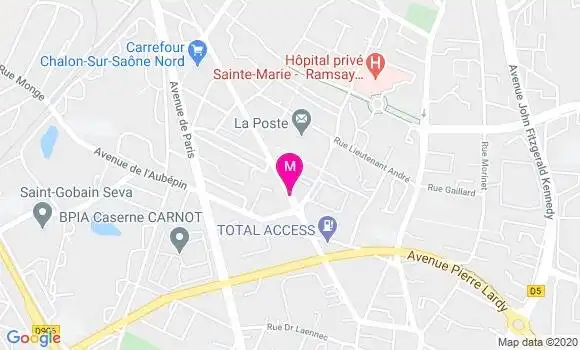 Localisation Dr Nicolas Richard