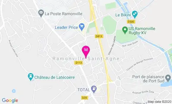 Localisation Dr Laurence Moulinier