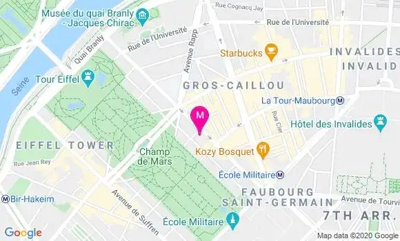 Localisation Dr Nicole Kac Ohana