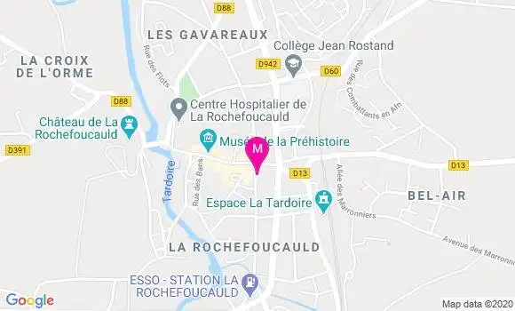 Localisation Dr Jean Paul Cosson