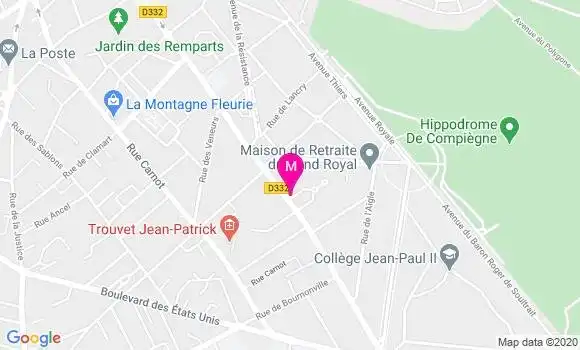 Localisation Dr Anne Peiffer
