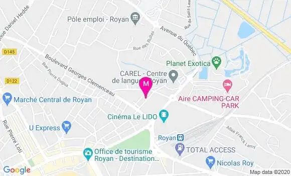 Localisation Dr Anne Boutes