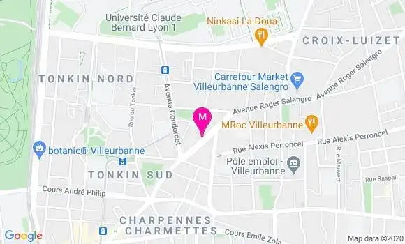 Localisation Dr Catherine Rambaud Lequin