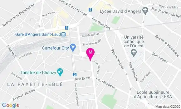 Localisation Dr Laurence Goumy