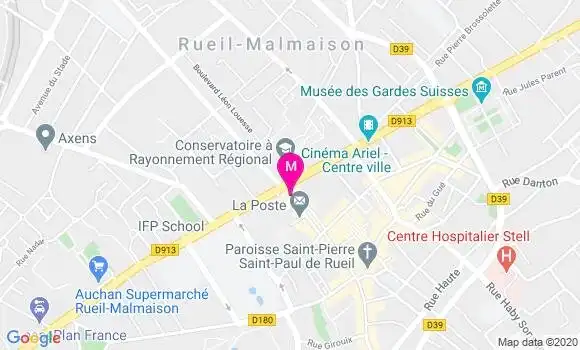 Localisation Dr Muriel Thomas Bombardieri