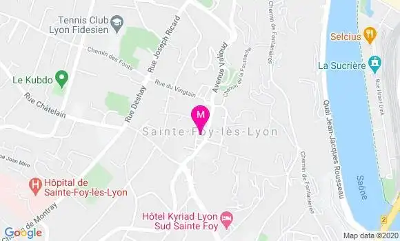 Localisation Dr Laurence Denoual