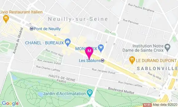 Localisation Dr Fabienne Cremer Legmann