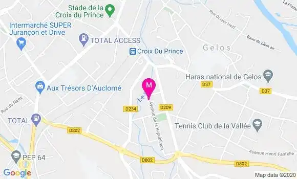 Localisation Dr Sophie Lalou Collet