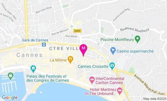 Localisation Dr Sylviane Campana
