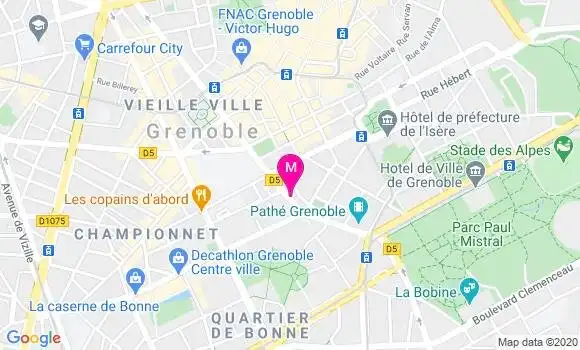 Localisation Dr Muriel Razakaboay