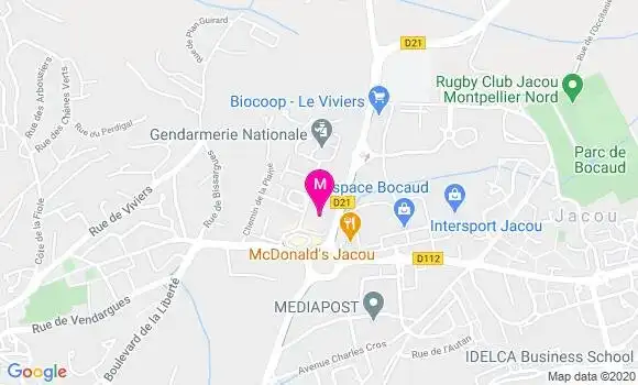 Localisation Dr Clarisse Bosonnet Simoes