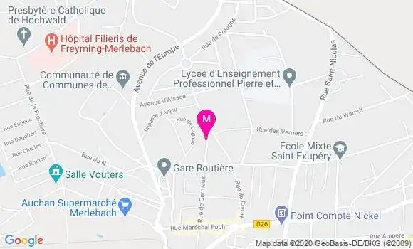 Localisation Dr Carmen Ramet