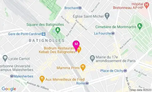 Localisation Dr Arlette Renard