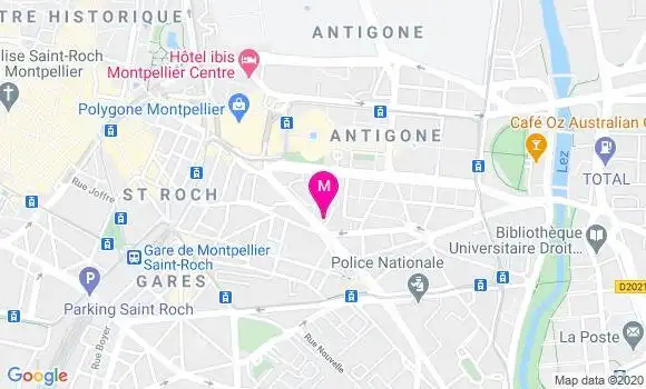Localisation Dr Lisbeth Fages