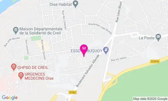 Localisation Dr Chantal Hugon