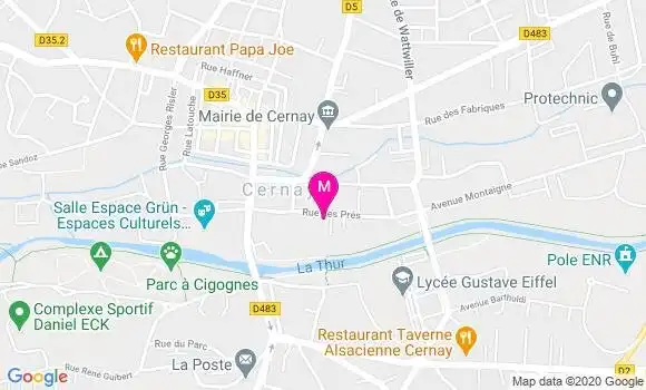 Localisation Dr Anne Elisabeth Dumel