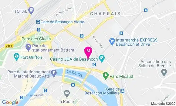 Localisation Dr Françoise Chapas Jolivet