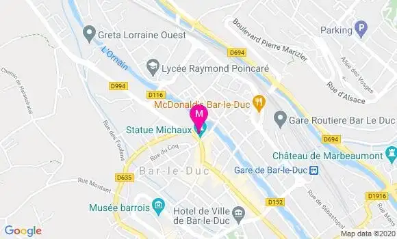 Localisation Dr Yves Gaucher