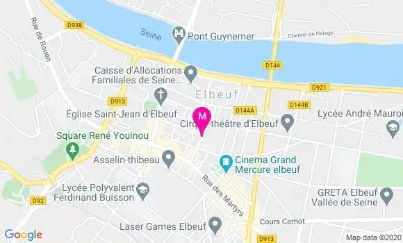 Localisation Dr Sophie Robin