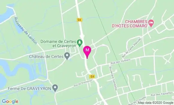 Localisation Dr Betty Durand Bonis