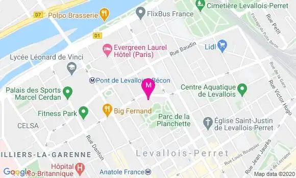 Localisation Dr Philippe Guibert