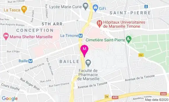 Localisation Dr Julien Bouvenot