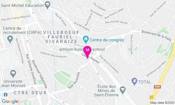 Localisation Dr Robert Sueur