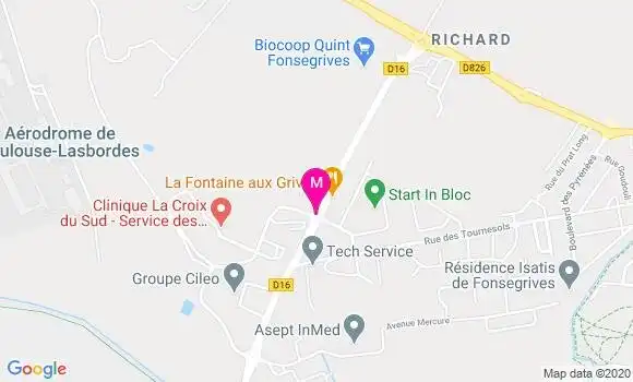 Localisation Dr Philippe Imbert