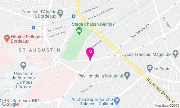 Localisation Dr Caroline Roussillon