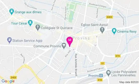 Localisation Dr Eric Lhenry