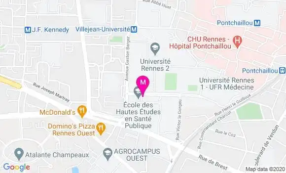 Localisation Dr Emmanuelle Godeau