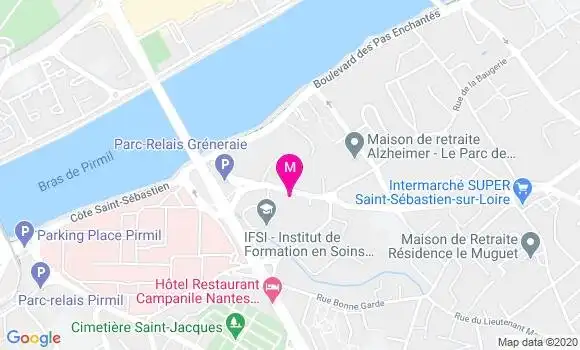 Localisation Dr Florence Molinie