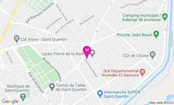 Localisation Dr Pierre Dabiens