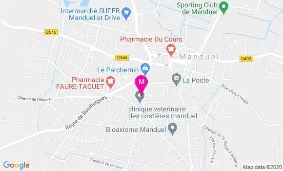 Localisation Dr Paul Rosello