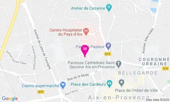 Localisation Dr Philippe Cornillot
