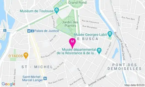 Localisation Dr Eric Gence