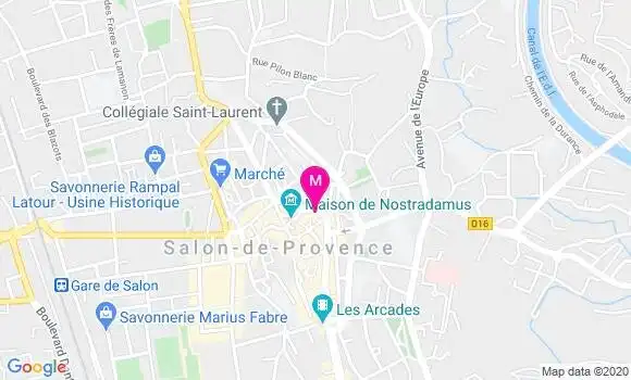 Localisation Dr Bernard Desbrosse