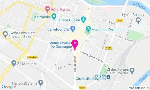 Localisation Dr Romain Nouar
