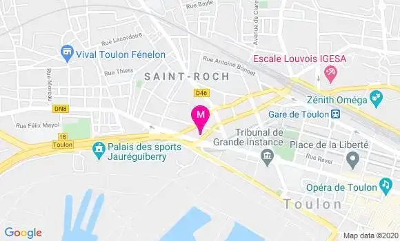 Localisation Dr Didier Belloni