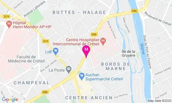 Localisation Dr Jacques Cohen