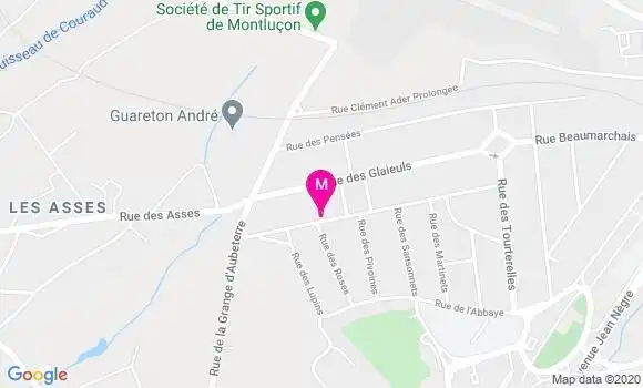 Localisation Dr Delphine Lagrange