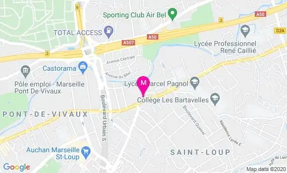 Localisation Dr Jean Nicolas Peyron