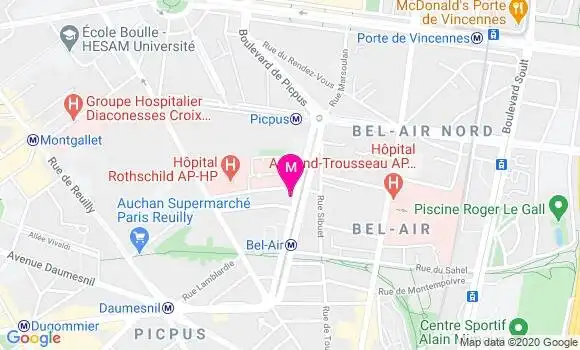Localisation Dr Didier Nebot