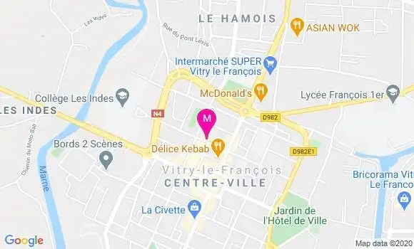 Localisation Dr Bruno Bompard