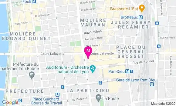 Localisation Dr Claude Franc