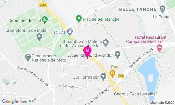 Localisation Dr Philippe Burger